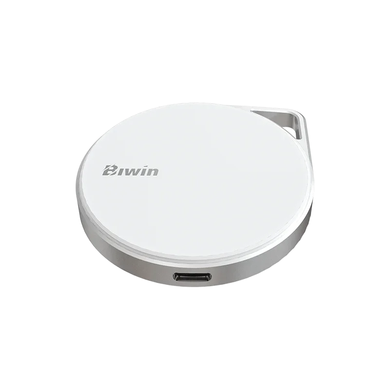 Biwin Amber PM2000 Magnetic Portable SSD 1 TB - USB 3.2 Gen 2x2 (Up to 2000MB/s) - WHITE