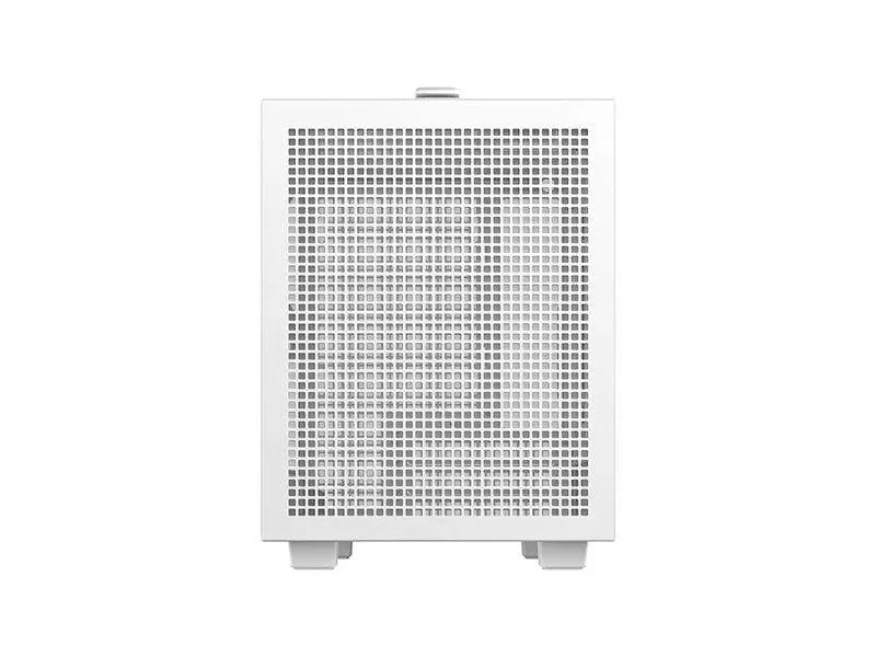 DEEPCOOL CH160 Portable High-Airflow Mini Tower Case White (No Fans Included) - Anigma