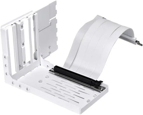 LIAN LI VG4-4-V2 Universal 4 Vertical GPU Mount (PCIe4.0) White - Anigma