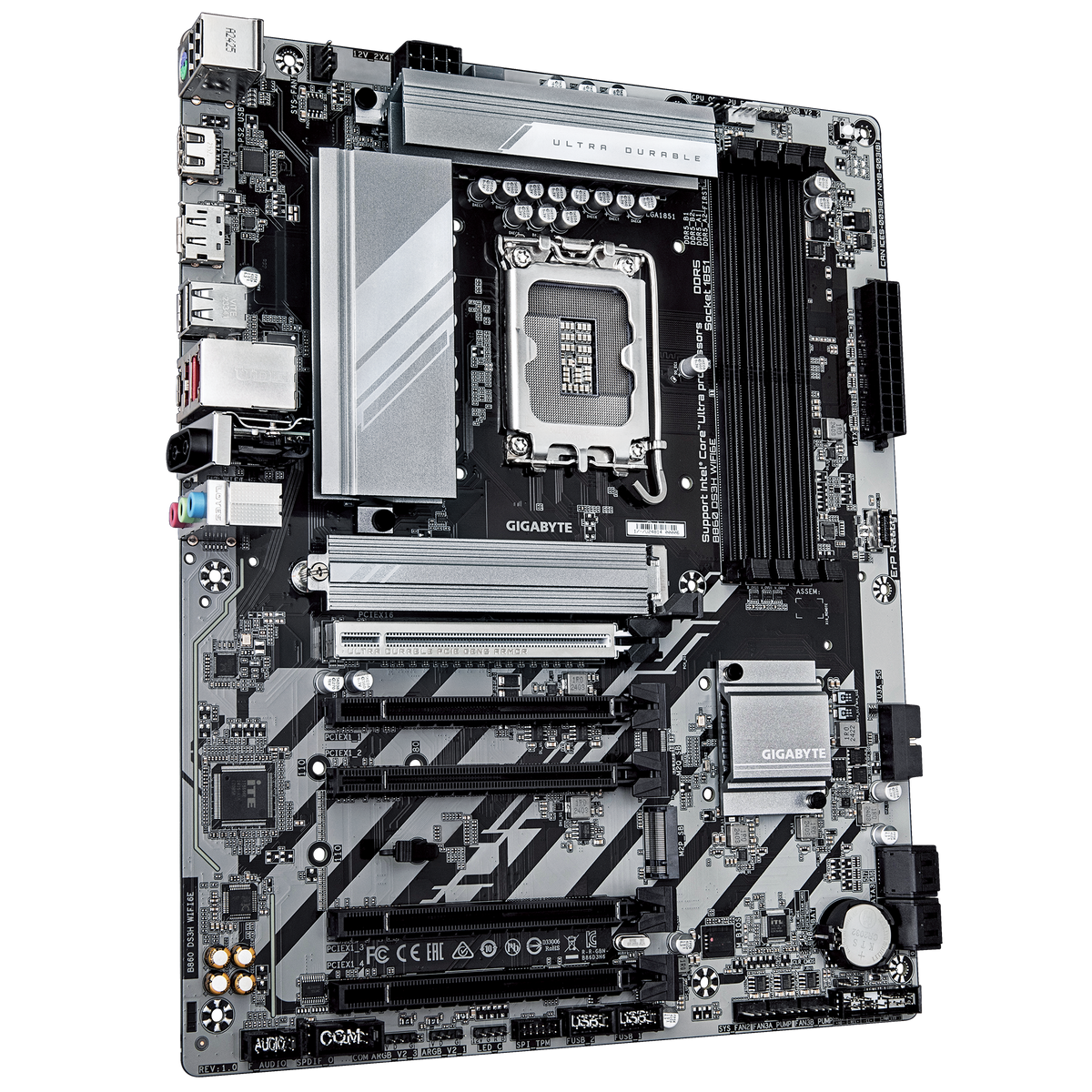 GIGABYTE B860 DS3H WIFI6E - M.2 Slots Thermal Guard