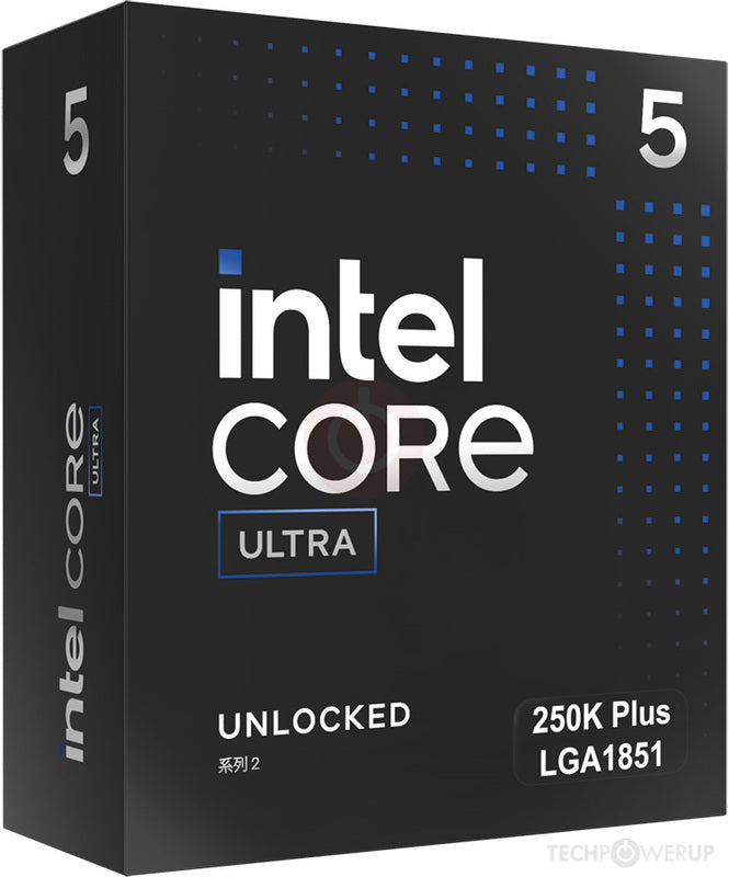 Intel Core Ultra 5 250K Plus LGA 1851 Desktop Processor 18 Cores (6 P-cores + 12 E-cores) - Tray