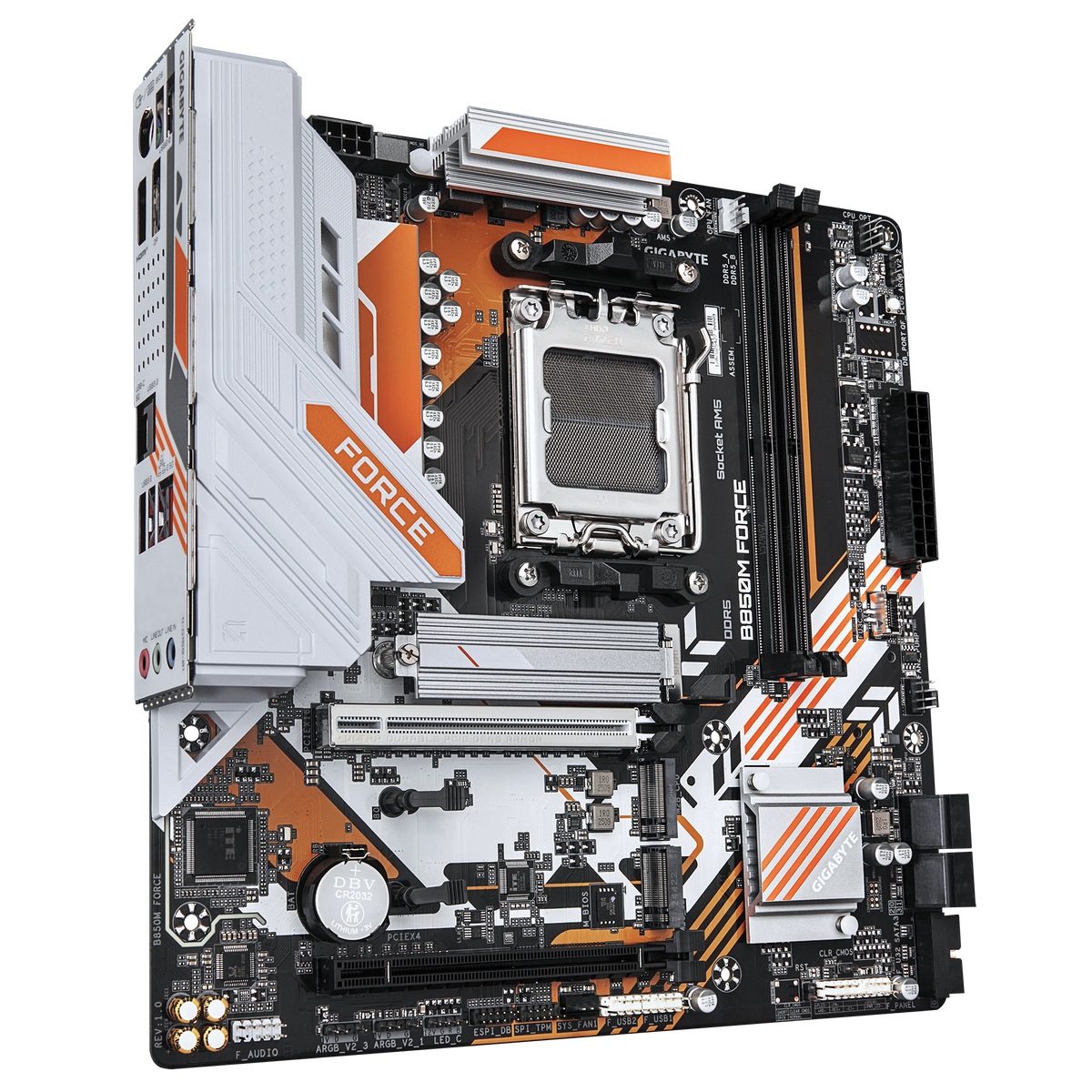 GIGABYTE B850M FORCE - PCIe Slots