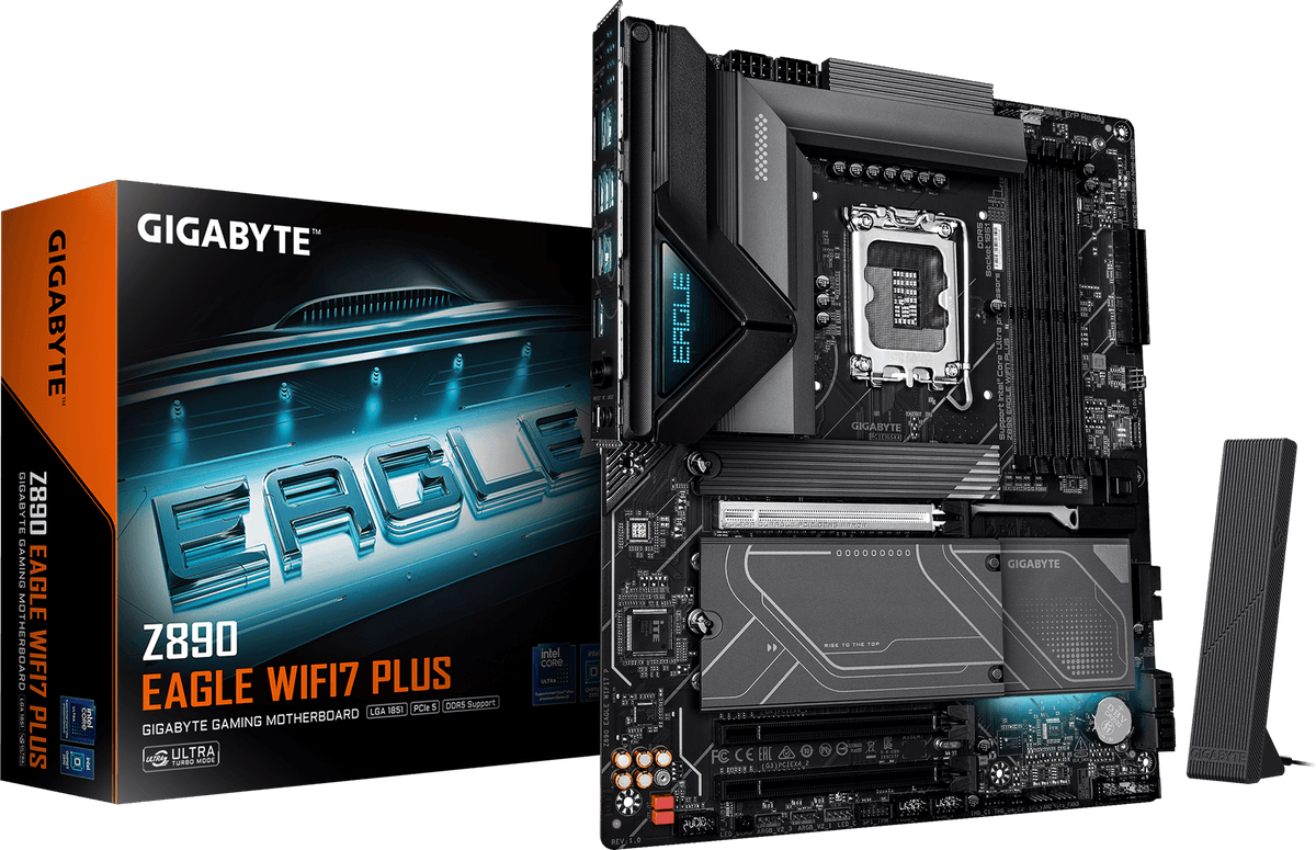 GIGABYTE B860 DS3H WIFI6E - Front View