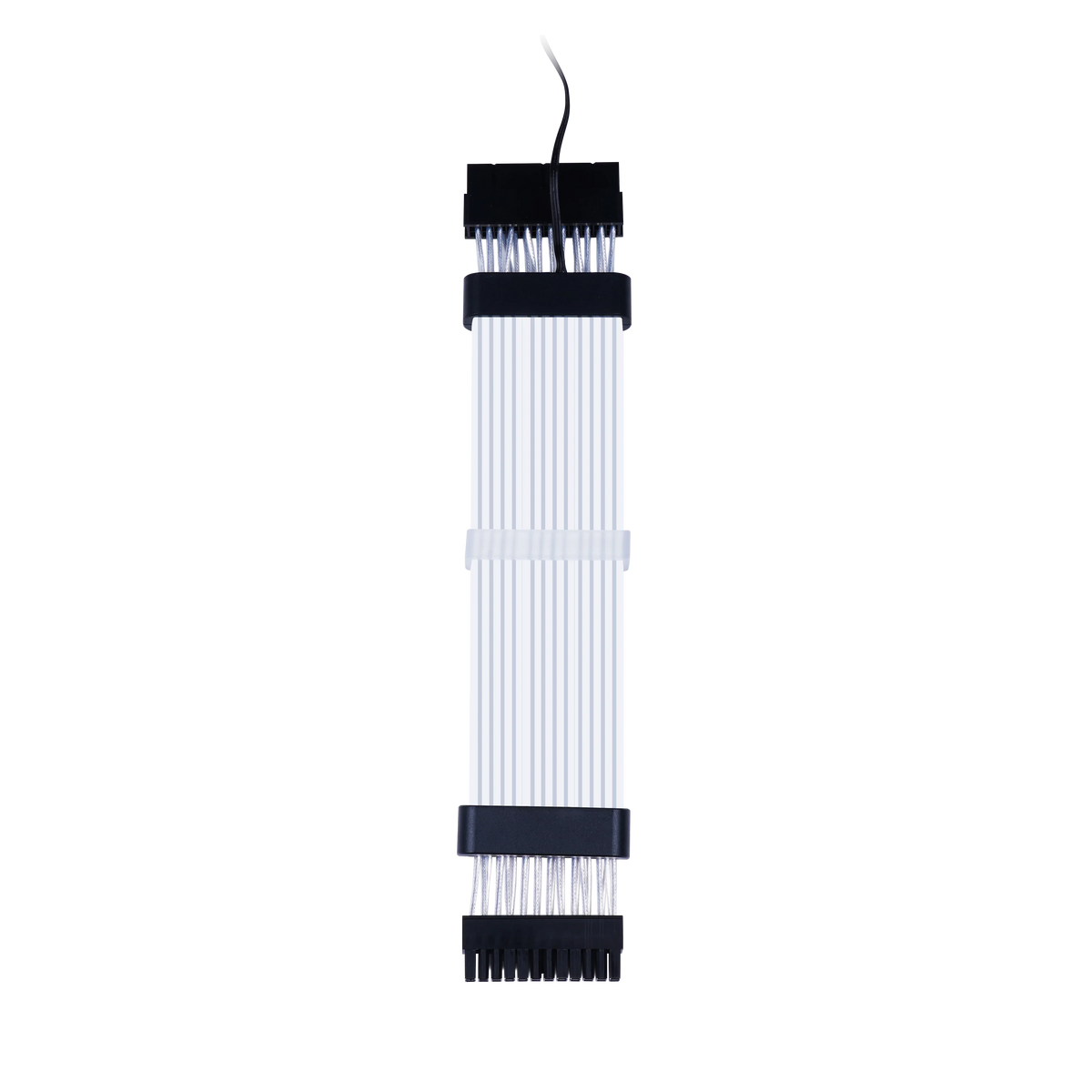 AC24 MB 24-Pin Extension Cable – Black Sleeved PC Power Cable - Anigma