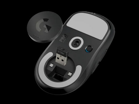 Logitech PRO X SUPERLIGHT LIGHTSPEED Wireless Gaming Mouse Black - Anigma