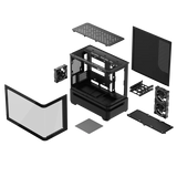 ASUS Prime AP202 ARGB Mid Tower Case Black (Fans Included) - Anigma