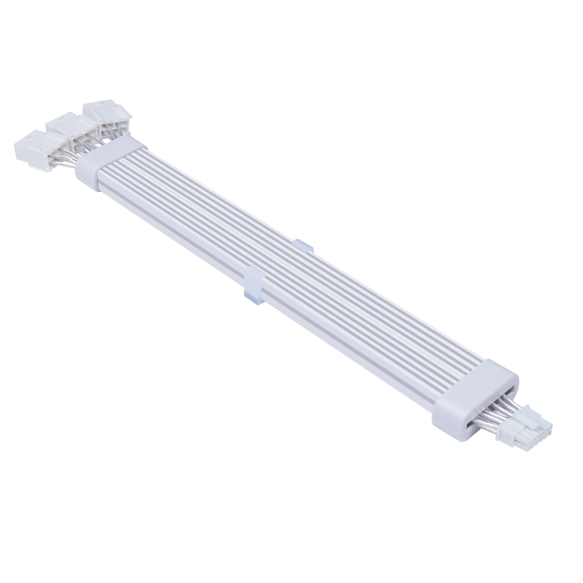 Acegeek Sleeved AC124 ARGB 12+4 Pin Extender Cable, White - Anigma
