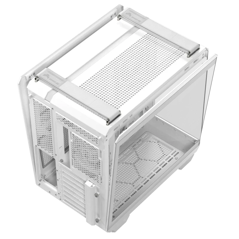 ASUS TUF Gaming GT502 Horizon ARGB Panorama Case White (No Fans Included) - Anigma