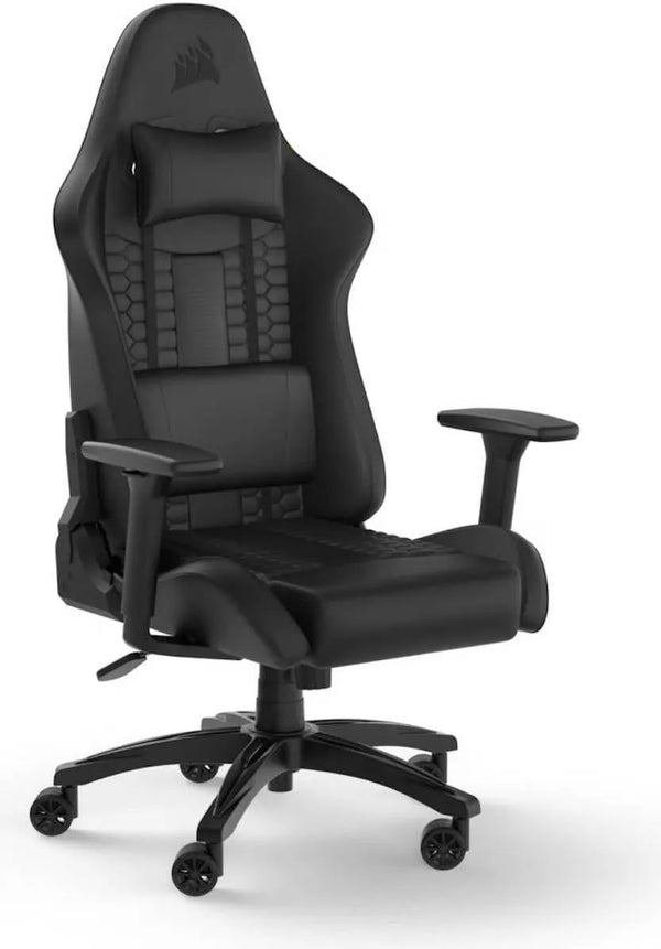 CORSAIR TC100 RELAXED Gaming Chair Leatherette Black - Anigma