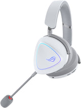 ASUS ROG Delta II Tri-Mode Wireless 318g 50mm Titanium Gaming Headset - White