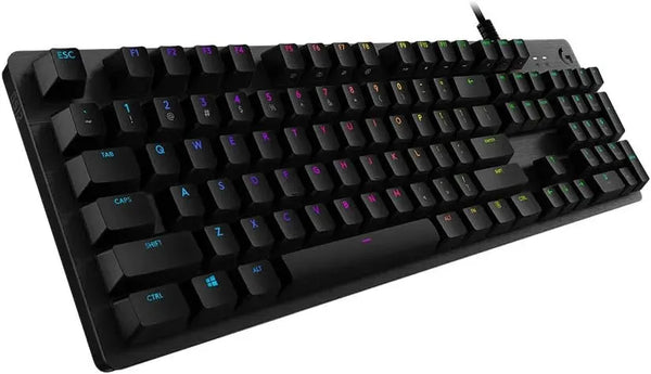 Logitech G512 Carbon LIGHTSYNC RGB Mechanical Gaming Keyboard - GX Blue Switches - Anigma