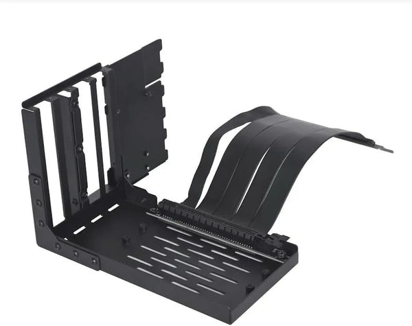 LIAN LI VG4-4-V2 Universal 4 Vertical GPU Mount (PCIe4.0) Black - Anigma