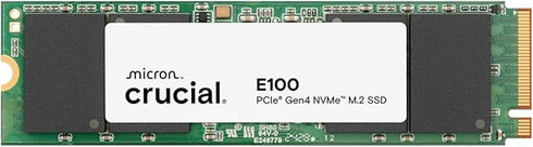 Crucial E100 2TB M.2 NVMe PCIe Gen4 Internal SSD, Up to 5,000MB/s, CT2000E100SSD8