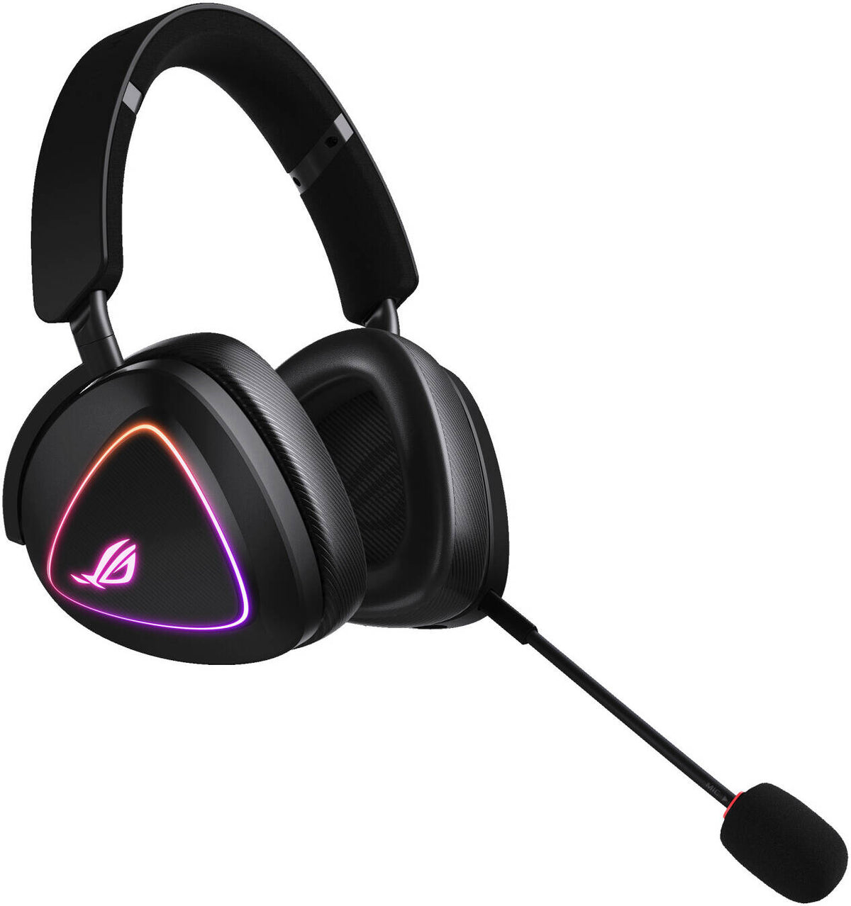 ASUS ROG Delta II Tri-Mode Wireless 318g 50mm Titanium Gaming Headset - Black
