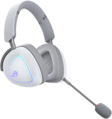ASUS ROG Delta II Tri-Mode Wireless 318g 50mm Titanium Gaming Headset - White