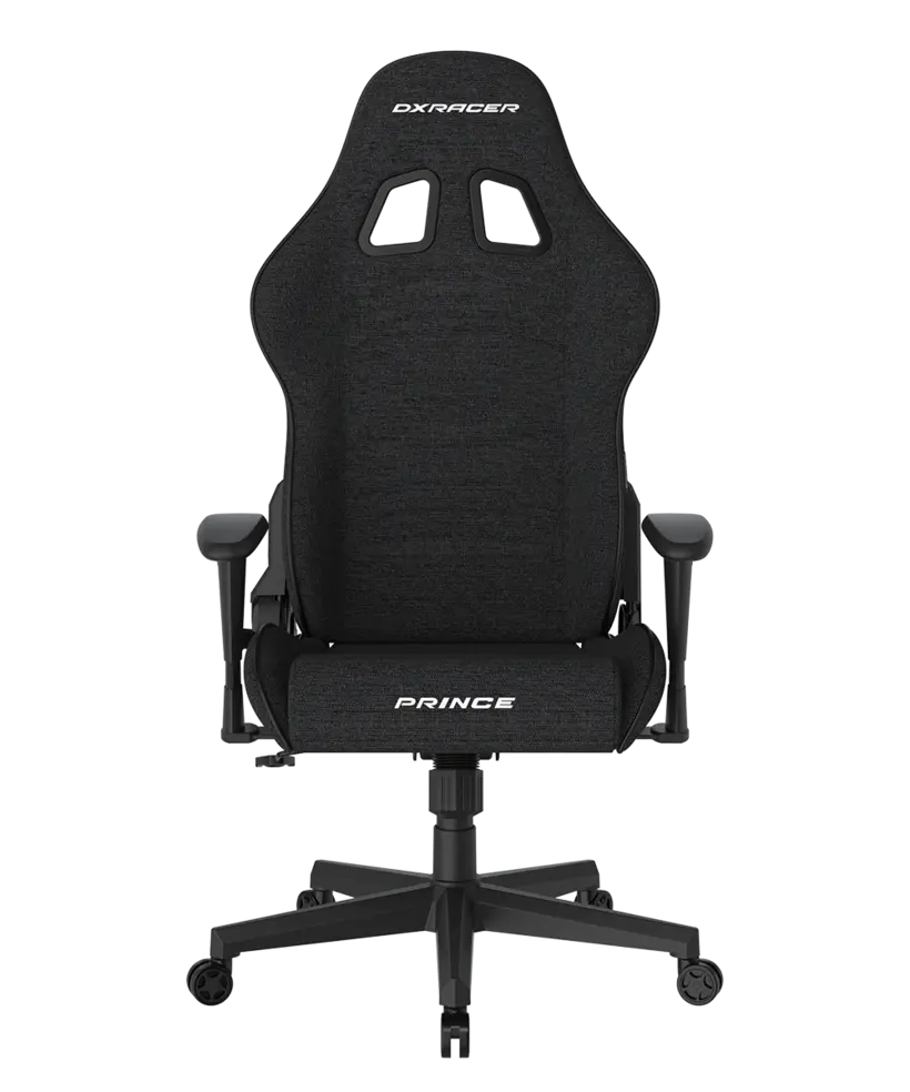 DXRacer P132 Prince Series Gaming Chair Fabric - Black