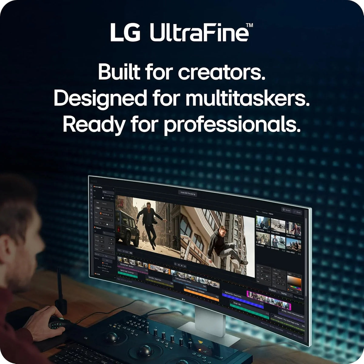 LG UltraFine 40 inch 120Hz WUHD (5120 x 2160) Nano IPS Curved Monitor - Anigma
