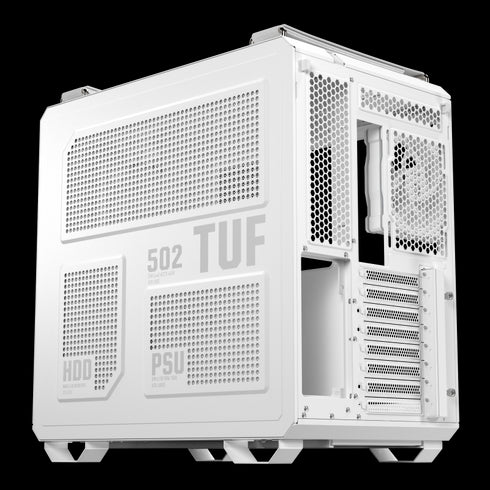 ASUS TUF Gaming GT502 Horizon ARGB Panorama Case White (No Fans Included)