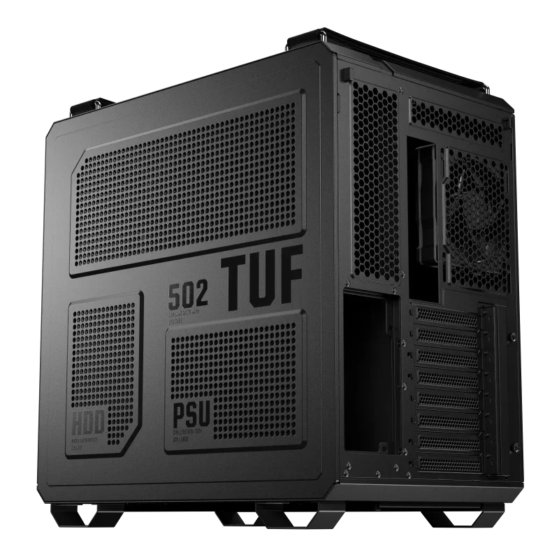ASUS TUF Gaming GT502 Horizon ARGB Panorama Case Black (No Fans Included) - Anigma
