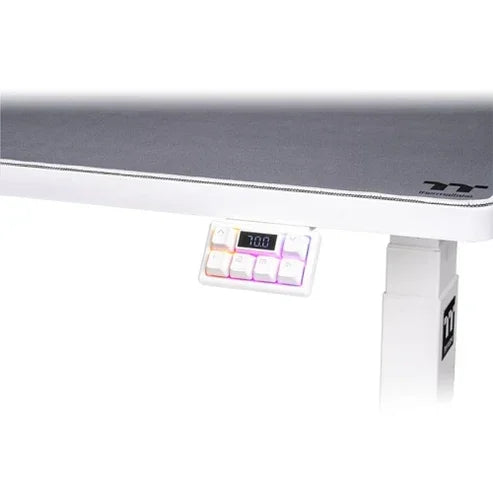 Thermaltake G700 RGB Gaming Desk Snow - White - Anigma