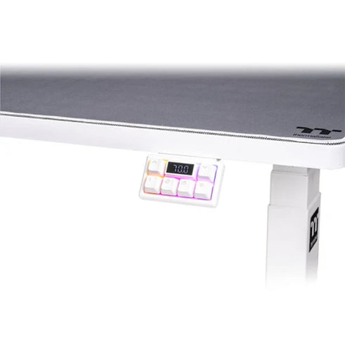 Thermaltake G700 RGB Gaming Desk Snow - White - Anigma