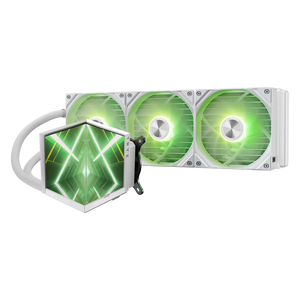 TRYX Stage 360 ARGB Dual-Screen Liquid Cooler White