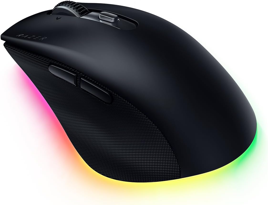 Razer Pro Click V2 HyperSpeed Wireless 110g Focus Pro 30K Gaming Mouse - Black