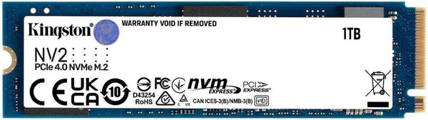 Kingston NV2 1TB PCIe 4.0 M.2 2280 SSD - Anigma