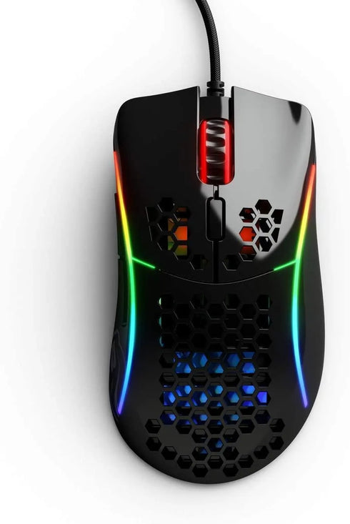 Glorious Model D Minus Wired Gaming Mouse Glossy Black - Anigma