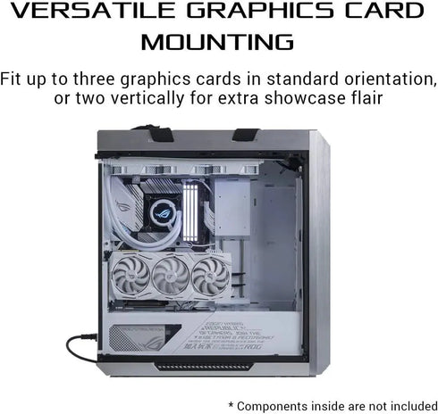 ASUS ROG Strix Helios GX601 White Edition RGB Mid-Tower Case - Anigma