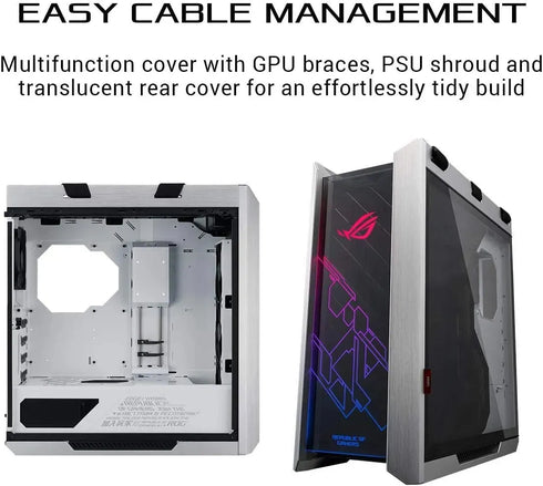 ASUS ROG Strix Helios GX601 White Edition RGB Mid-Tower Case - Anigma