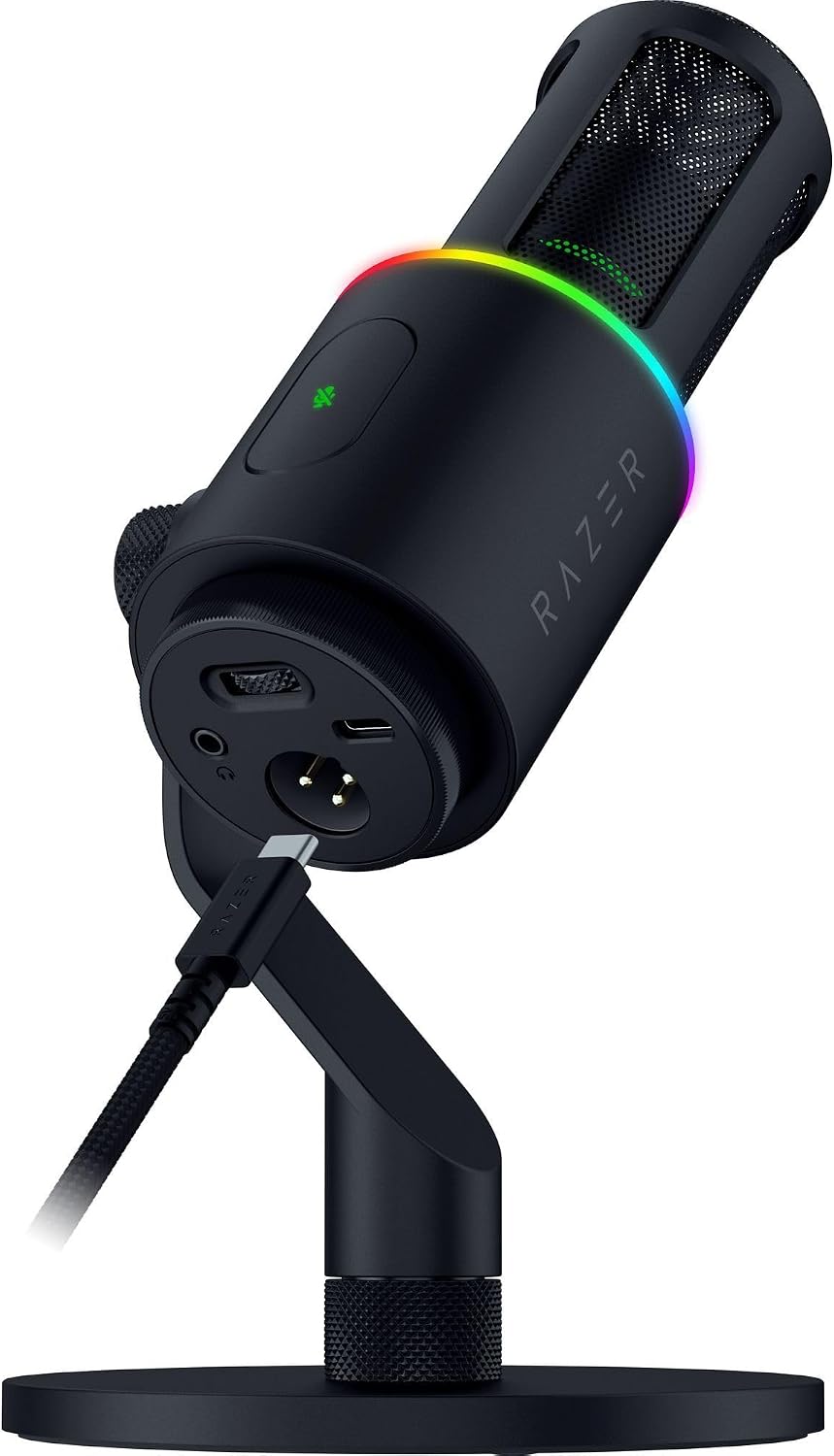 Razer Seiren V3 Pro USB-C/XLR Dynamic Cardioid 32-Bit Float Microphone - Black