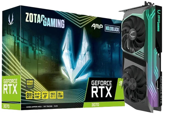 ZOTAC GAMING GeForce RTX 3070 AMP Holo 8GB GDDR6 LHR - Anigma