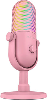 Razer Seiren V3 Chroma USB Condenser 32-Bit DSP AI Streaming Microphone - Quartz