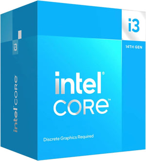 Intel Core i3-14100 4-Core, 8-Thread LGA 1700 Desktop Processor w/ Intel UHD Graphics 730 & RM1 Cooler (Boxed)