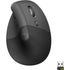 Logitech Lift Vertical Ergonomic Mouse Graphite