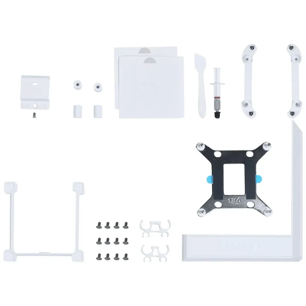 Lian Li HydroShift LCD 360mm AIO Liquid CPU Cooler White - Anigma