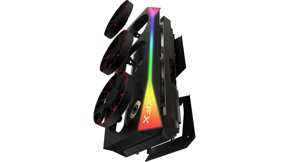 XFX Mercury AMD Radeon RX 9070 XT OC Magnetic Air RGB 16GB GDDR6 | RDNA 4 | 3100MHz | PCIe 5.0 | 640 GB/s