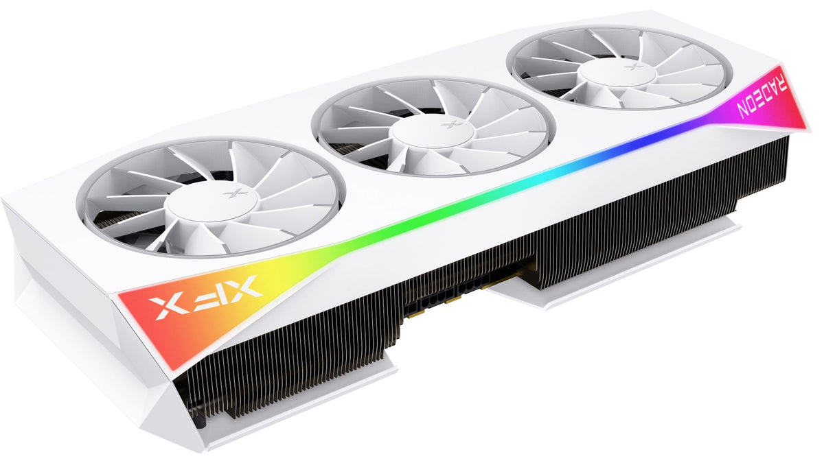 XFX Mercury AMD Radeon RX 9070 XT OC White Magnetic Air RGB 16GB GDDR6 | RDNA 4 | 3100MHz | PCIe 5.0