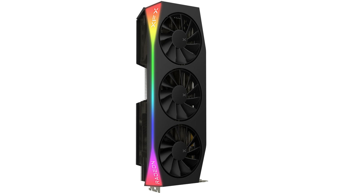 XFX Mercury RX 9070 XT OC RGB - Front View