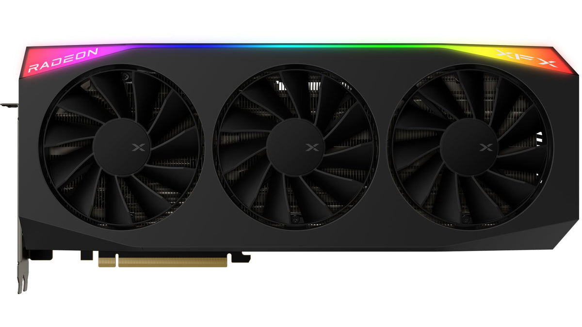 XFX Mercury RX 9070 XT OC RGB - Side View