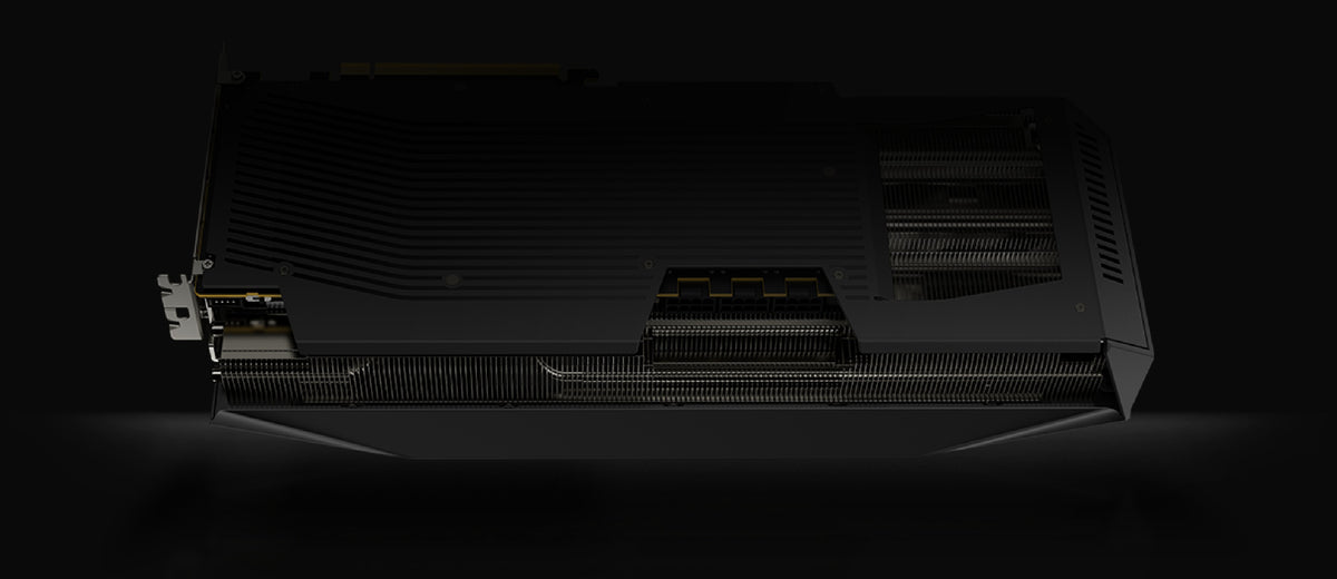 XFX Mercury RX 9070 XT - Backplate