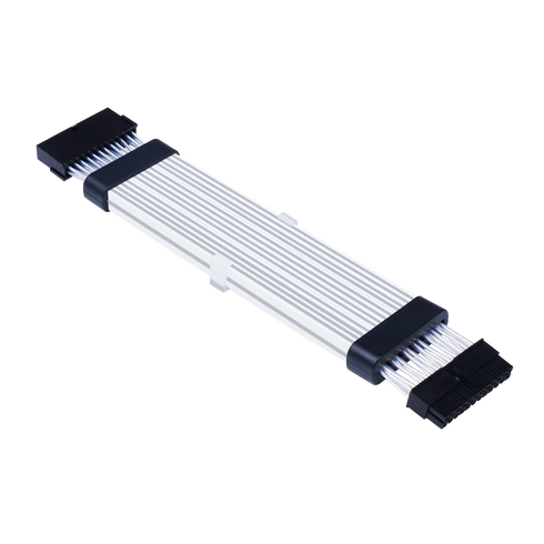 AC24 MB 24-Pin Extension Cable – Black Sleeved PC Power Cable - Anigma