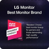 LG UltraGear 24G411A-B 24" FHD 144Hz 5ms GTG IPS LED FreeSync Gaming Monitor, Black