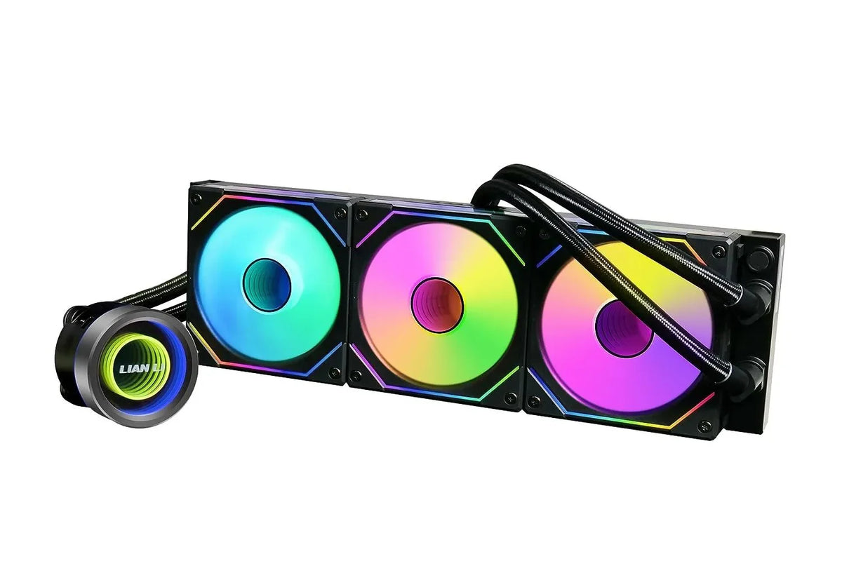 Lian Li Galahad II Trinity SL 360mm AIO ARGB Liquid CPU Cooler Black - Anigma