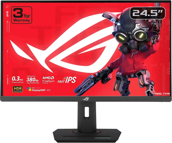 ASUS ROG Strix XG259QNS 25 Inch (1920 x 1080) Fast IPS Flat 380Hz 1MS Gaming Monitor - Anigma
