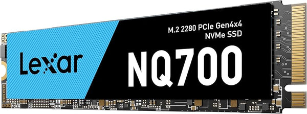 Lexar NQ700 2TB NVMe SSD – PCIe Gen4x4 M.2 2280, Up to 4,200MB/s, HMB & SLC Cache, Internal Solid State Drive