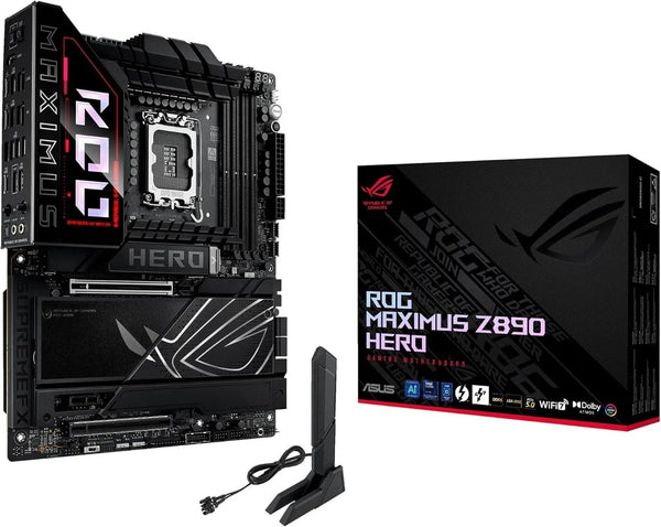 ASUS ROG MAXIMUS Z890 HERO DDR5 LGA 1851 ATX Motherboard Advanced AI PC-Ready - Anigma