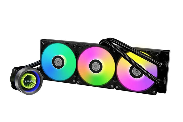 Lian Li Galahad II Trinity 360mm AIO ARGB Liquid CPU Cooler Black - Anigma