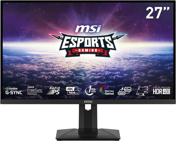 Msi MAG274UPF 27 Inch (3840 x 2160) IPS Flat 144Hz 1MS Gaming Monitor - Anigma